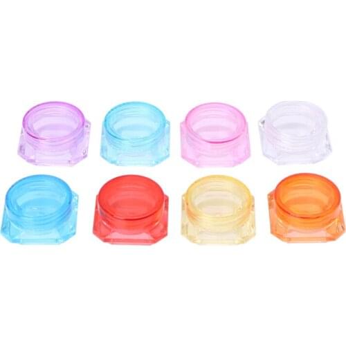 2g/3g/5g Travel Cosmetic Empty Jar Pot Eyeshadow Makeup Face Cream Lip Balm Container Box Lotion Bottle Sample Box