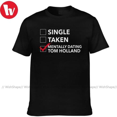 Tom Holland T Shirt Cute 100 Percent Cotton Summer T-Shirt Short-Sleeve Printed Tshirt 3xl Man