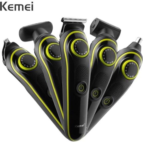 Kemei Professional Hair Clipper Multifunctional Mens Electric Trimmer Razor Electric Razor Clipper Trimmer Razor Styling Tool