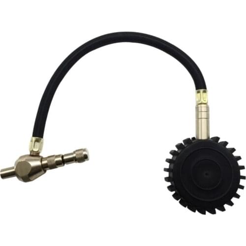 2 in 1 Professional Tire Rapid Deflator Pressure Gauge 75Psi with Special Chuck for 4X4 Large Offroad Tires