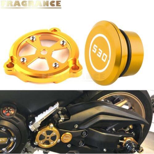 Motorcycle modified frame hole cover front drive shaft protection cover for YAMAHA TMAX 530 DX SX 2012-2018 2014 2013 body plug