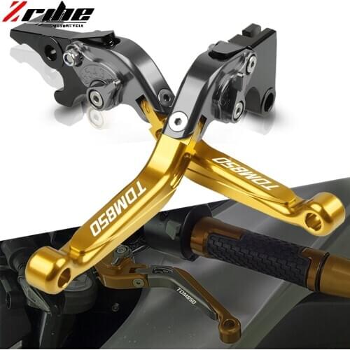 Motorcycle Accessories Adjustable Folding Extendable Brake Clutch Levers For Yamaha TDM850 TDM 850 1991-2002 1998 1999 2000 2001