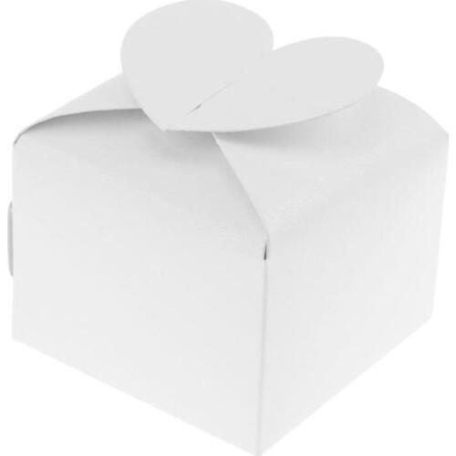 Wholesale price Pearl paper Wedding Dragees Box Colorful Heart Cake and Candy Box Wedding Boxes Gifts for Guests 50pcs/lot