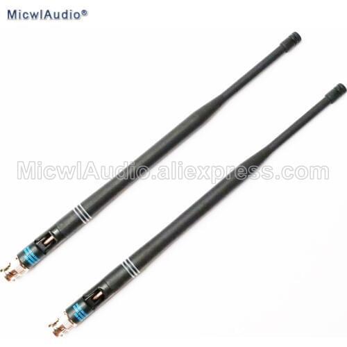 10Pcs Antenna Wholesale 638-698MHZ Microphone BNC Bayonet Antennas For Shure Wireless Microphone System SU-003