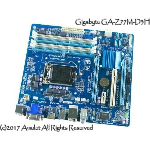 GA-Z77M-D3H Gigabyte original motherboard LGA 1155 DDR3 Z77M-D3H boards 32GB Micro ATX Z77 Desktop Motherboard