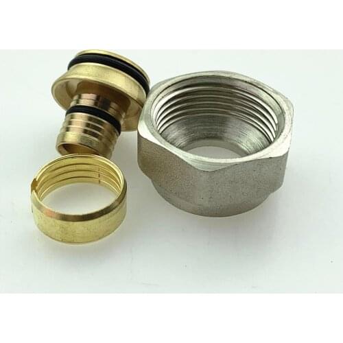 Floor Heating 16 Joints Floor Heating Sub-catchment Geothermal Water Manifold Joint Brass Joint Fittings