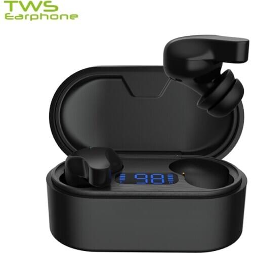 TWSearphoone M26 2020 New Binaural HD Call Headset Bluetooth 5.0 Earphone Led Dispaly Large Capacity Charging Compartment Earbud