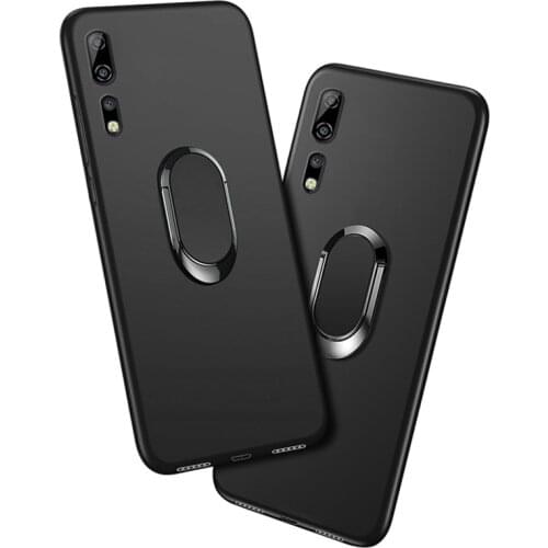 ZTE Axon 10S Pro 5G A2020 SP Case Red Blue Black Classic Finger Ring 360 Degree Rotation Soft Silicon ZTE Axon 10 Pro 5G A2020