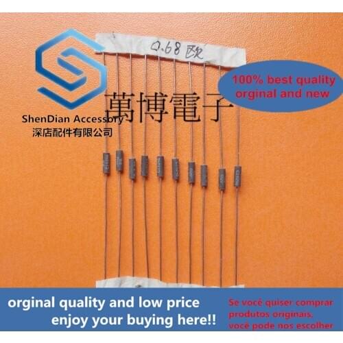 10pcs only orginal new DALE fever resistance Dani resistance 1/4W 0.25W 0.68 ohm