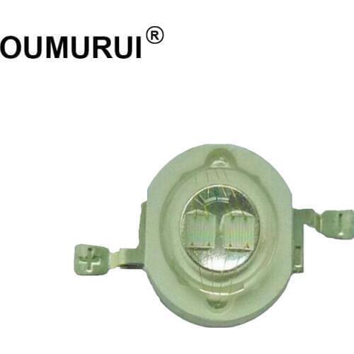 100pcs 5W LED chip royal blue ice blue green High power Light bead 470 460 450 445 490nm 520nm 45mil Chips 1400mA Free shipping