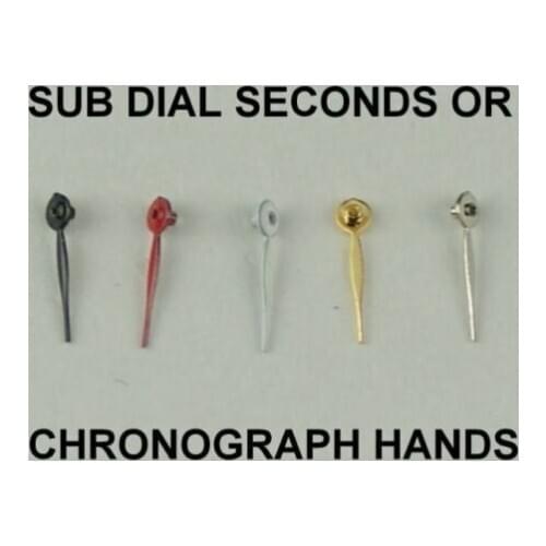 Assortment of 400 PCs Baton Sub Seconds Hands Chronograph Small Watch Hands Dial Chrono Vintage Straight