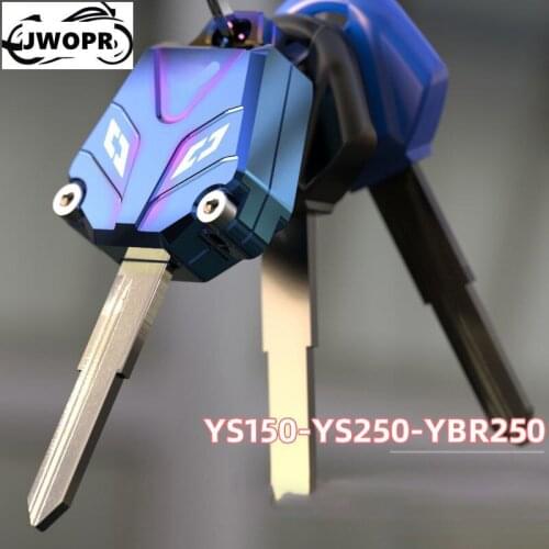 JWOPR Motorcycle Key Shell Modification Parts for Yamaha YZF XJR1300 FJR1300 MT09 MT07 XJ6 Tmax FZ8 R3 R1 R6 FZ1 FZ4 FZ6 XT 660