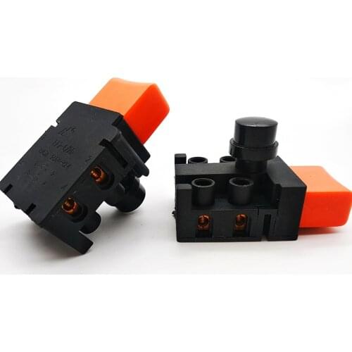 Electric Chain Saw Dual Pole Off-Lock Trigger Switch AC250V/6A for Makita 4006 5016 5017 7016