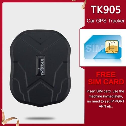 TK905 GPS Car Tracker With 5000mAh 90 Days Standby 2G GPS Tracking Device For Vehicle Locator With Waterproof Magnet Geo-fence
