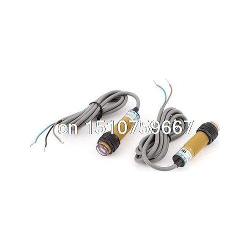 Through Beam NPN NO DC 5m IR Photoelectric Sensor Switch Photoswitch