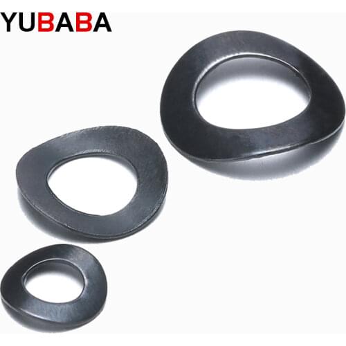 100Pcs GB860 M3 M4 M5 M6 M8 M10 Carbon Steel Curved Spring Washers for DIN137A Q417