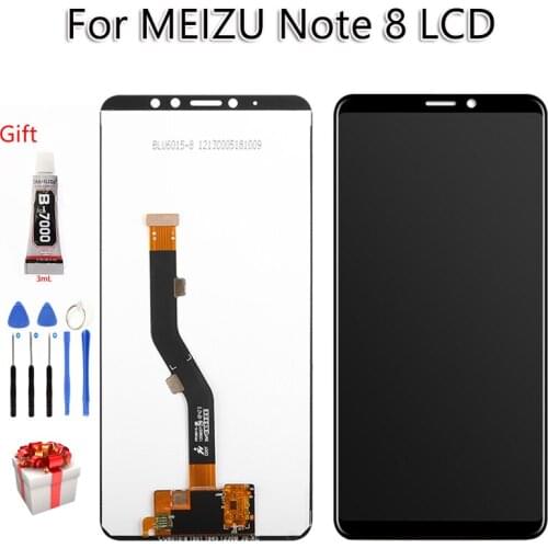 AAAA Quality For MEIZU Note 8 LCD Display Touch Screen 6.0 inch Digitizer Assembly Replacement Free Tools For Meizu Note 8 LCD