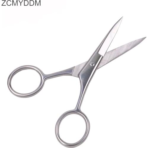 ZCMYDDM 1pc Small Stainless Steel Scissors for Embroidery Tailors Scissors Fabric Cutting Eyebrows Shaver DIY Sewing Tools