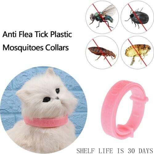 Cats for Flea and Pest Control Pet Collar Adjustable Control Cat Collar Flea and Tick Medicine for Dogs Protect Rubber Necklace