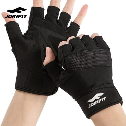 JOINFIT Crossfit Men Women Half Finger Fitness Gloves Weight Lifting Gloves Bodybuilding Gym Fitness Sports Bike Bicycle Glove