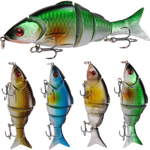 POETRYYI brand 2020 New Leurre Peche Hard Fishing Lures Swim Jerk Baits 125mm 21.3g Slow Sinking Bait For Bass Pike Prech Salmon