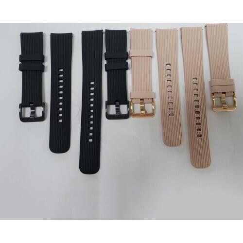 Watch Strap for Samsung S4 Galaxy Watch 46mm R800 42mm R810 Soft Bracelet Replacement Wristband Band Strap