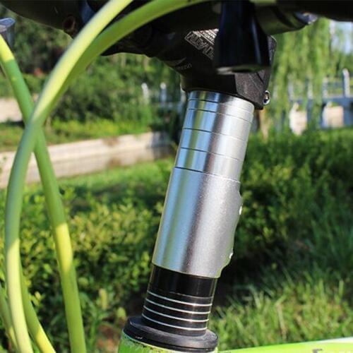 Alloy Handlebar Fork Stem Riser Bicycle Bike Rise Up Extender Head Adapter