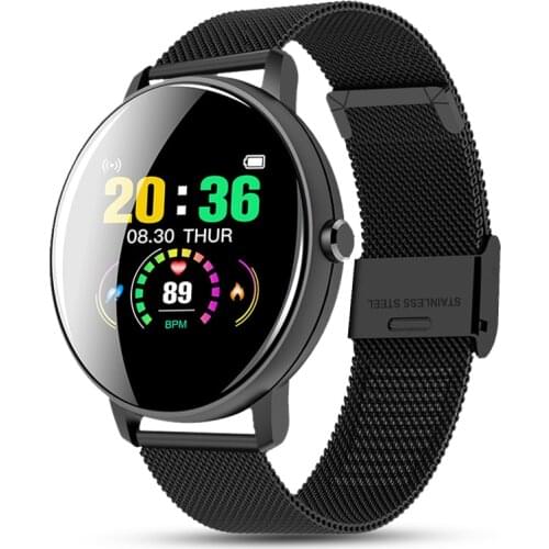 Men Women Smart Watch Real-time Weather Forecast Activity Tracker Heart Rate Monitor Sports Ladies Smart Watch for Android IOS