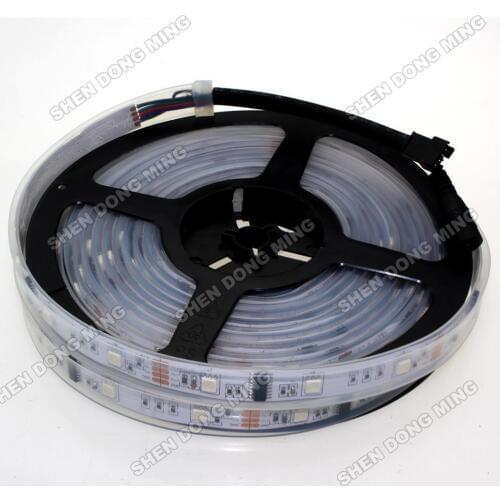 6803 Led strip Waterproof IP67 IC 5m Pixel strip 12V silicone tube dream color car light rope ribbon tape 30leds/m 30IC/m
