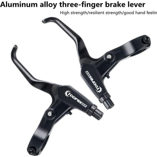 Bicycle Brake Lever Ultra-light Aluminum Alloy Hand Brake Handle Mountain Bike Road Bike Small Wheel Folding Bike Brake Handle