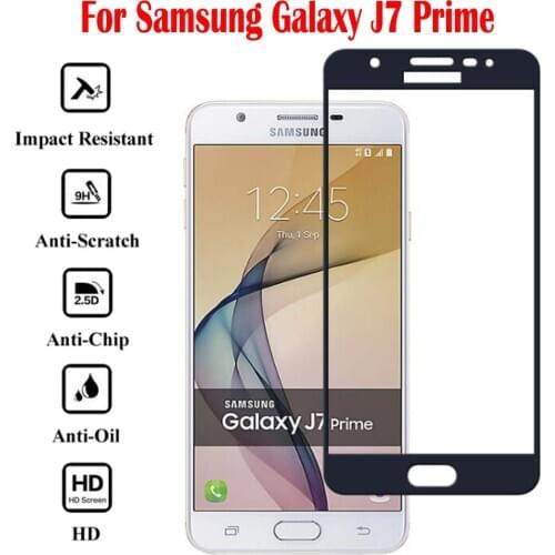 2PCS 9H 3D full Cover Tempered Glass For SAMSUNG Galaxy J7 Prime Screen Protector Film For SAMSUNG Galaxy J7 Prime HD Glass