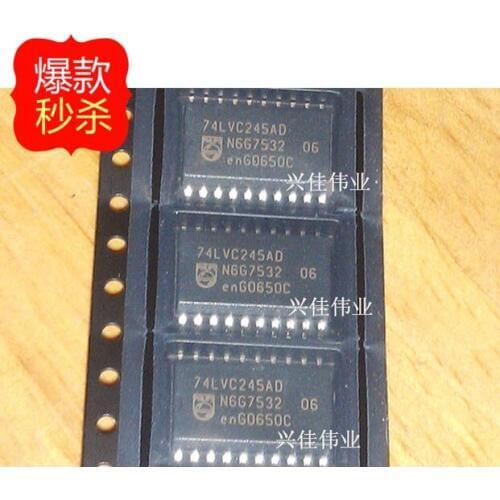 10PCS New original authentic 74LVC245 74LVC245AD SOP-20 Octal bus transceiver, tri-state