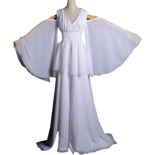 2018 Saint Seiya The Lost Canvas Sasha Athena Cosplay Costume Halloween Dress Uniform Outfit Custom-made