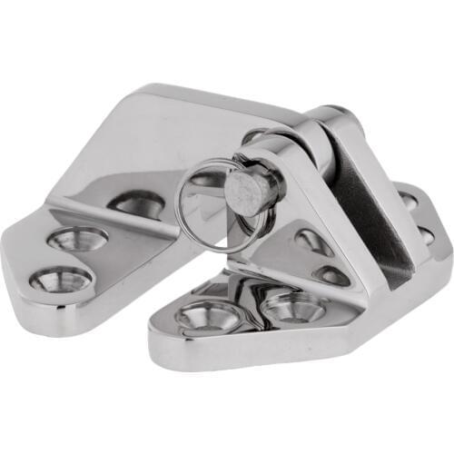 3x Stainless Steel Boat Hatch Hinge Marine Quality With Detachable Pin
