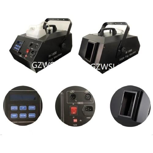 4pcs/lot 1500W Haze Fog Machine DMX DJ Party Nightclub Stage Special Effect Concert Wedding Event Equipment