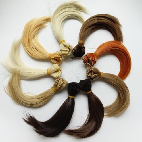 50PCS/LOT Wholesale DIY BJD Hair Accessory High Temperature Wire BJD Doll Wig Hair