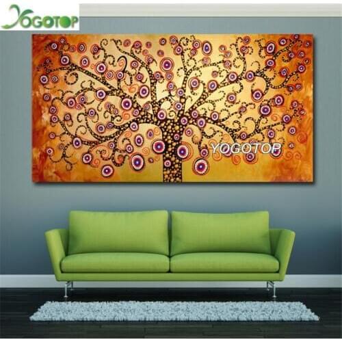 5d diy diamond painting life Tree full drill square round diamond embroidery cross stitch large size wall Painting decor YY2620