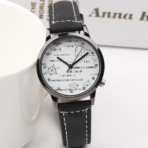 New Contracted Fashion Big Dial Couples Watch Classic Creative Leisure Restoring Ancient Ways Leather Wrist Watch Leisure Clock