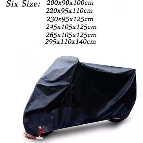 6 Size Snowproof Motorcycle cover universal Outdoor Protector for Scooter waterproof Bike Rain Dustproof cover Bicycle Cover