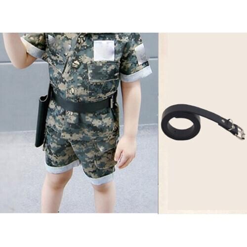 Children Belt Casual Retro Pu Microfiber Leather Belt Washed Belt For Boys Girls Leather Belt Factory Direct 2020 Spring New