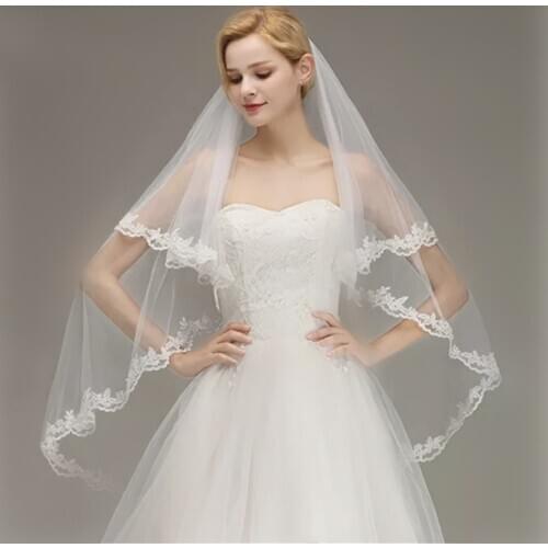 DLOVE BRIDAL Wedding Lace Veils