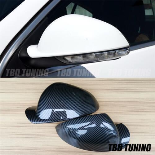 Carbon Fiber Look Style Mirror Cover For Buick Regal 2009 2010 2011-2016 Rear View Mirror Cover