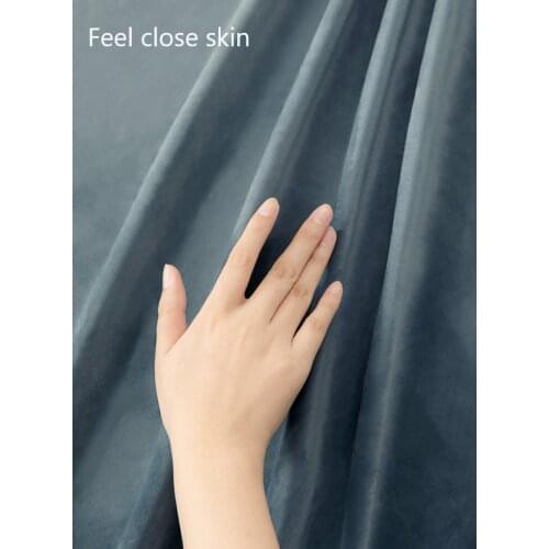 Hot New Full shading curtain pure color Dutch flannelette material fashion curtain bedroom living room window shade curtain
