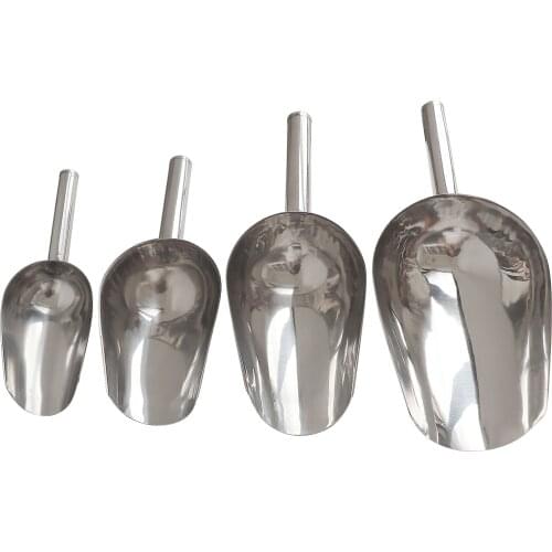 Stainless Steel Shovel Jewelry Pearl Linden Jade Shovel Home Shovel Multi-Purpose Ice Shovel Food Shovel Spoon Home Kitchen Tool