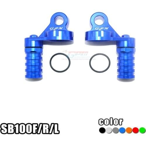 LOSI 1:6 SUPER BAJA REY 9320977 aluminum alloy shock absorber cover with negative pressure cylinder-right