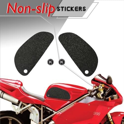 Motorcycle tank grip fuel tank traction pad side knee grip friction protector sticker for DUCATI 00-03 748 00-01 996 02-02 998