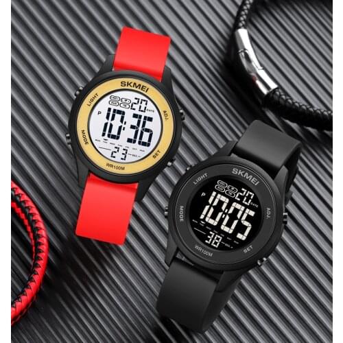 Skmei Multifunctional Luminous Watch Mens Trend Swimming Waterproof Simple 2021 New Electronic Watch Men 1758