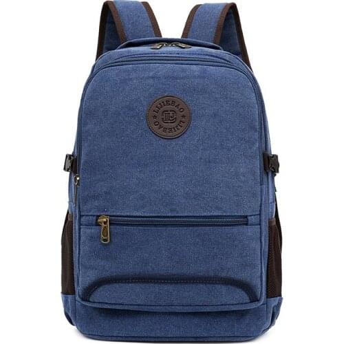 Rucksack Men 2021 New British Temperament Simple 15.6-inch Laptop Backpack Casual Youth Sports Back Pack Student School Bag Male