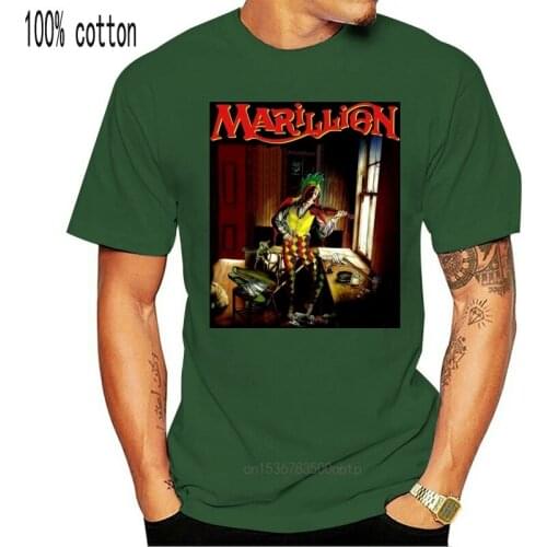 Marillion Script For A Jesters Tear SHORT LONG SLEEVE NEW BLACK T-SHIRT New Funny Tee Shirt