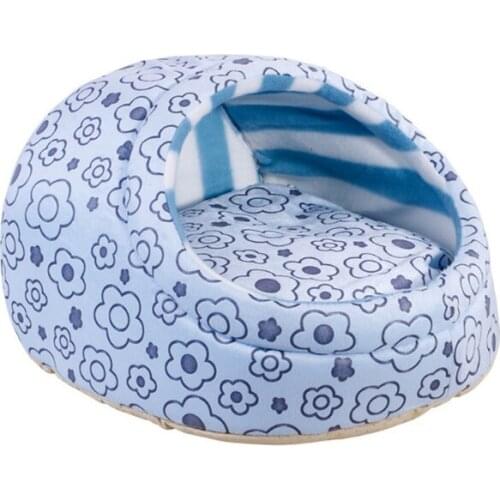 New Cute Slipper Design Pet Cat Dog Princess Bed Nest Washable Small Dogs Warm House Kennel Dog Bed